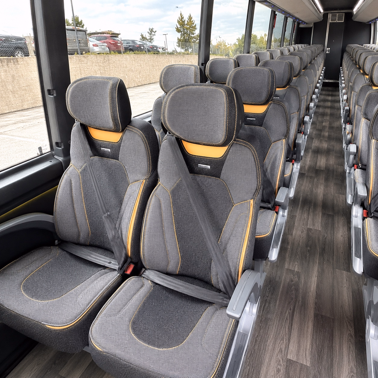 bridgeport corporate event transportation onboard seating