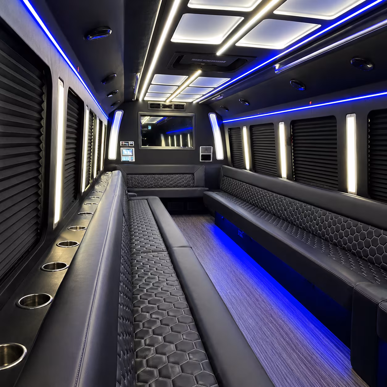 bridgeport party bus rentals inside